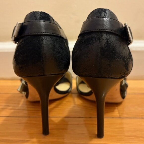 Jimmy Choo Stiletto Gladiator Sandals, Sz 39.5 - Picture 9 of 16